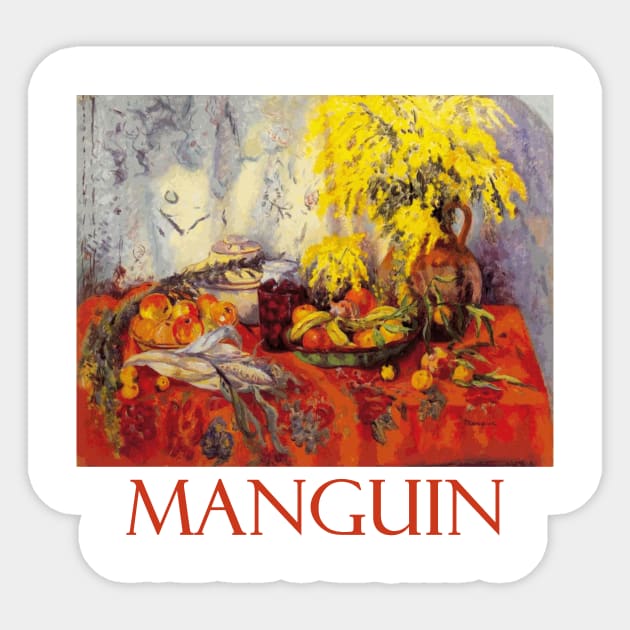 Still Life by Henri Manguin Sticker by Naves